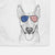 Chloe the Bull Terrier Decorative Hand Towel