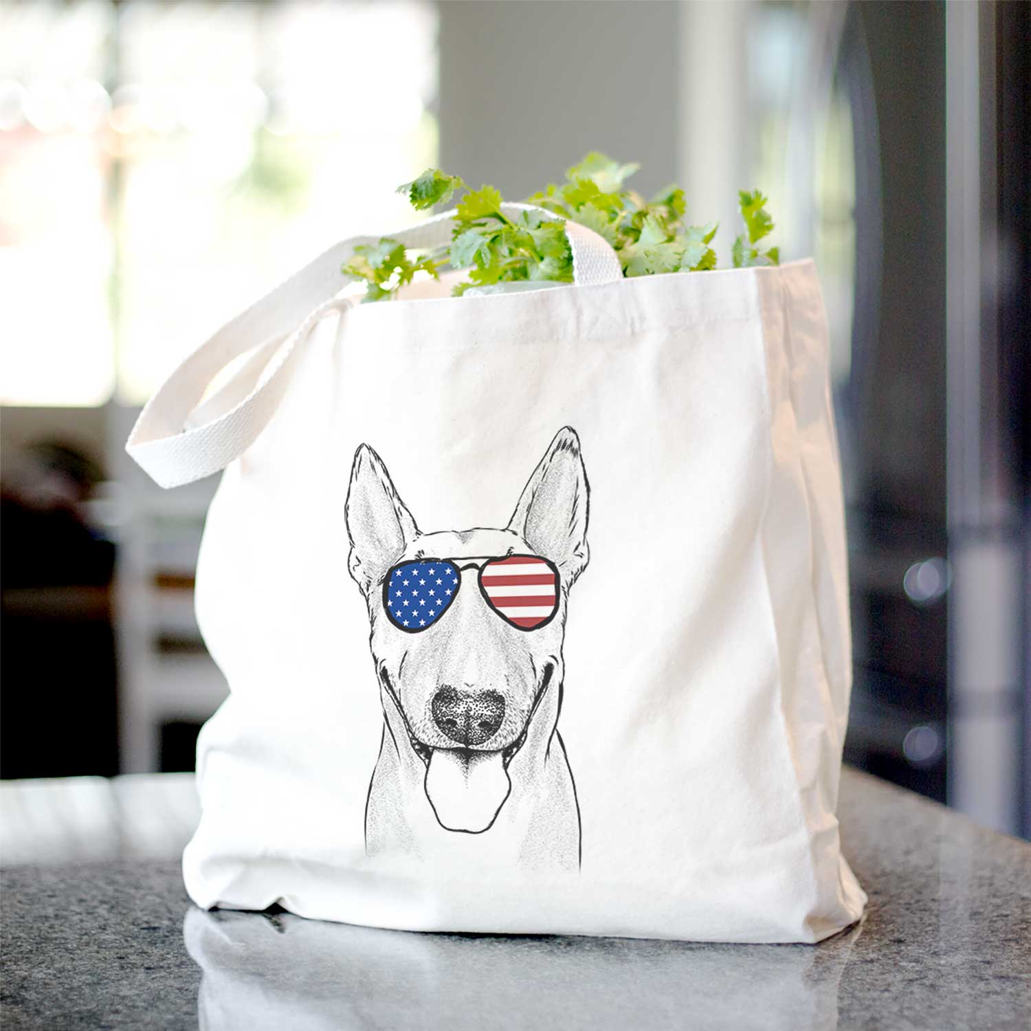 Chloe the Bull Terrier - Tote Bag