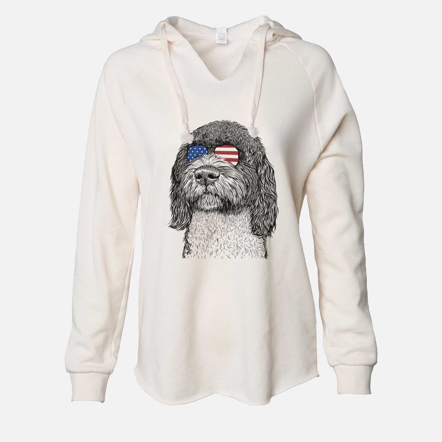 USA Chris the Portuguese Water Dog - Cali Wave Hooded Sweatshirt