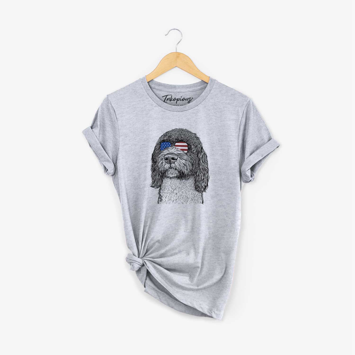 USA Chris the Portuguese Water Dog - Unisex Crewneck