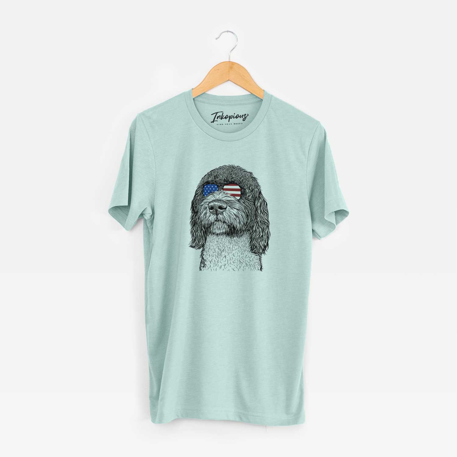 USA Chris the Portuguese Water Dog - Unisex Crewneck