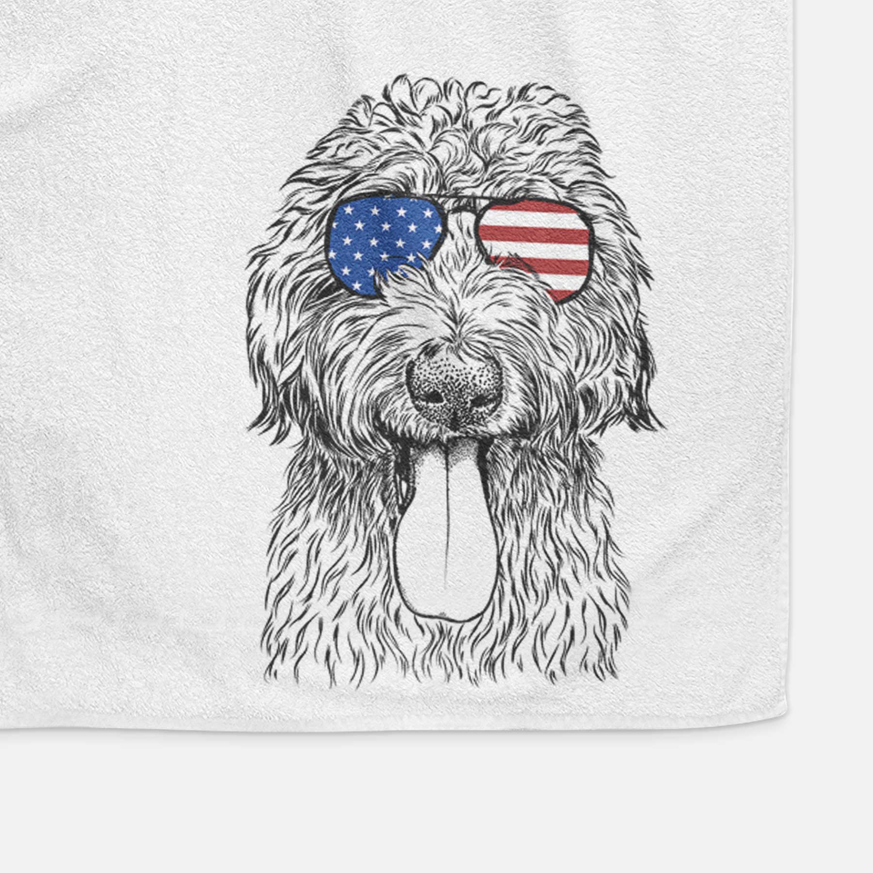 CiCi Paulk the Aussiedoodle Decorative Hand Towel