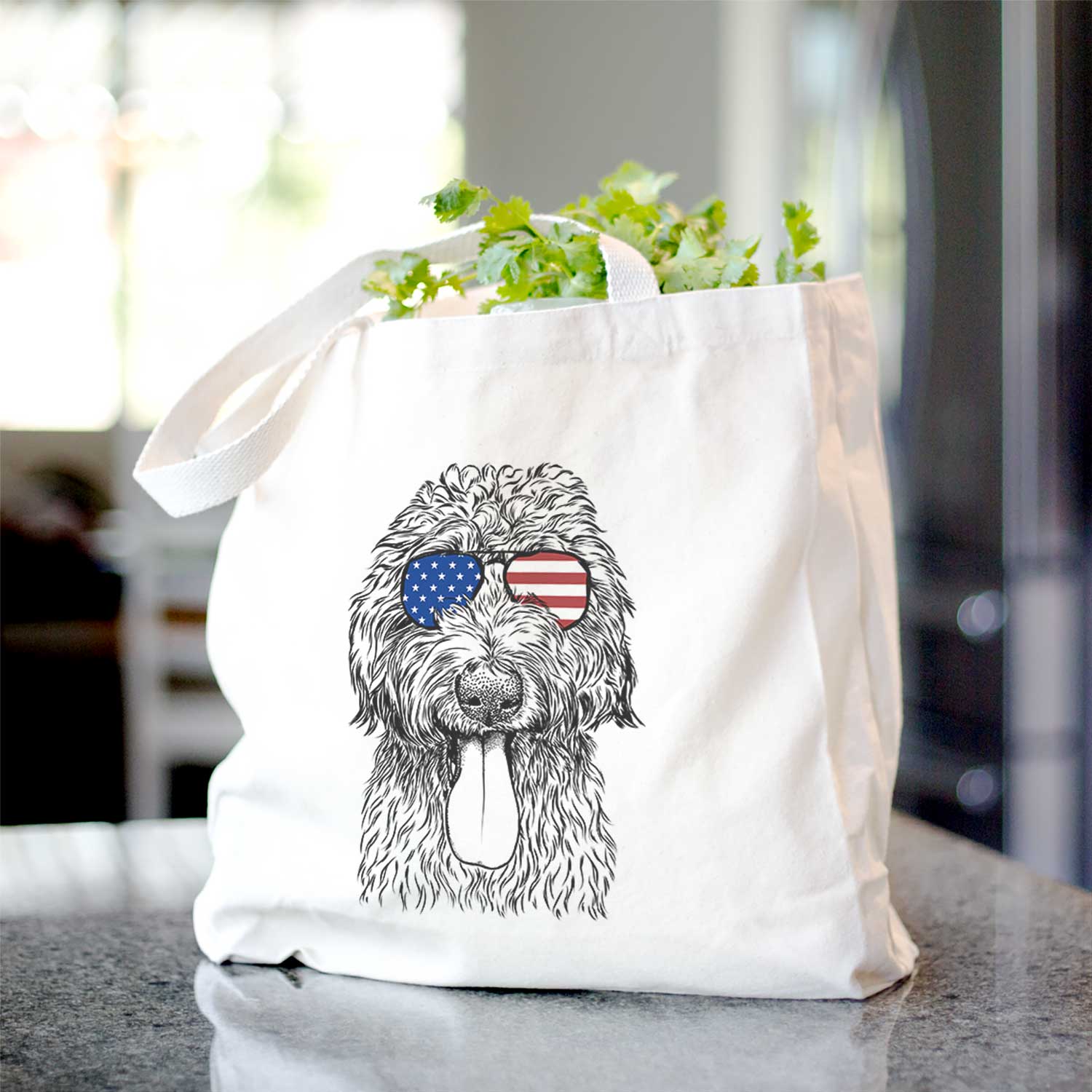 CiCi Paulk the Aussiedoodle - Tote Bag