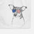 Cleo the Terrier Mix Decorative Hand Towel