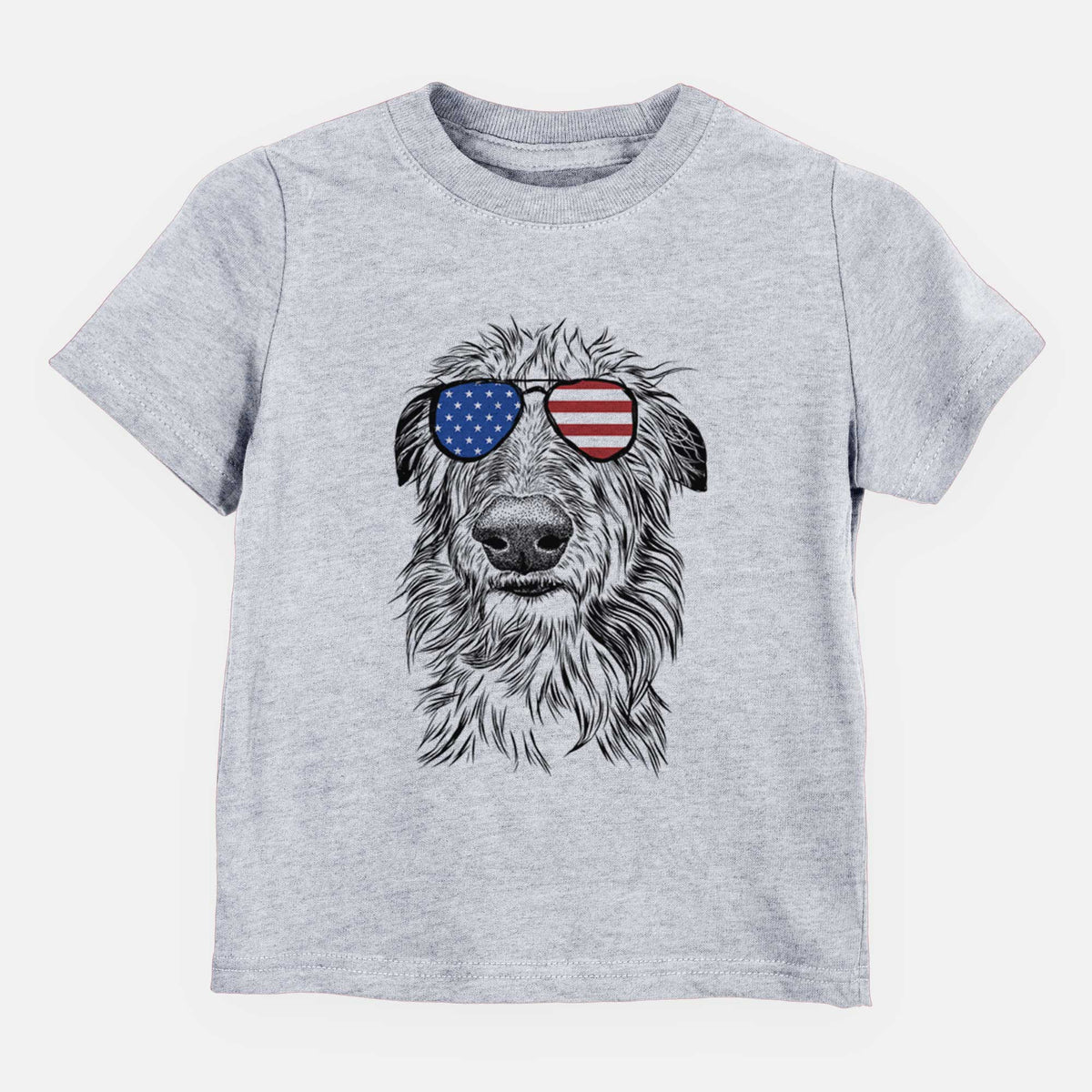 USA Cleod the Scottish Deerhound - Kids/Youth/Toddler Shirt