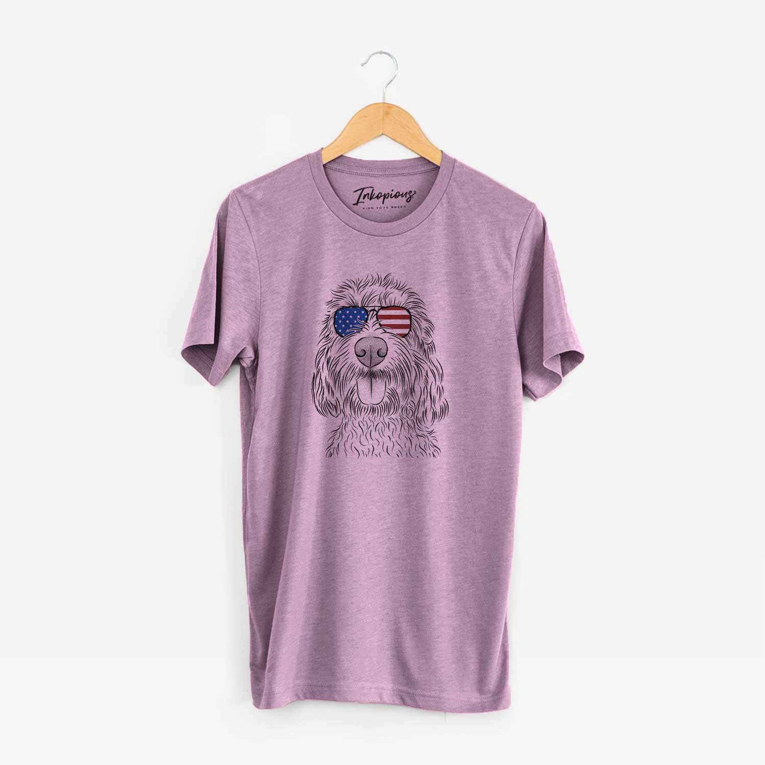 USA Clover the Cockapoo - Unisex Crewneck