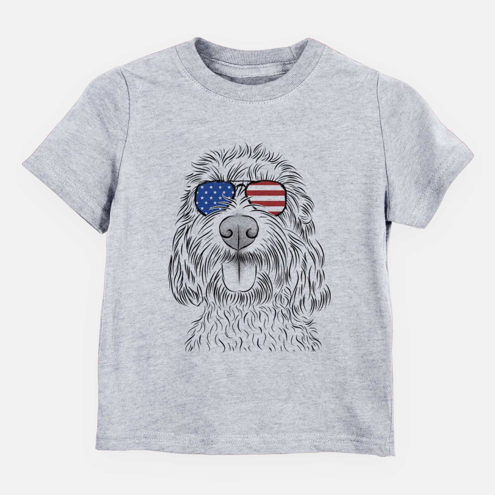 USA Clover the Cockapoo - Kids/Youth/Toddler Shirt