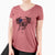 USA Cola the Catahoula - Women's Perfect V-neck Shirt