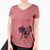 USA Cola the Catahoula - Women's Perfect V-neck Shirt