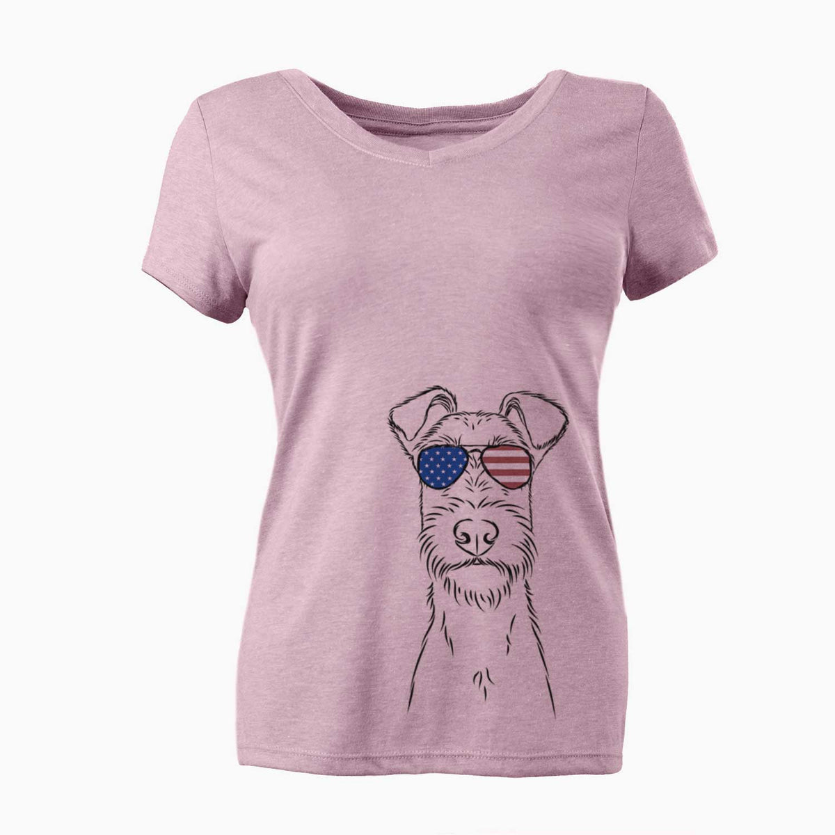 USA Connor the Irish Terrier - Women's Perfect V-neck Shirt