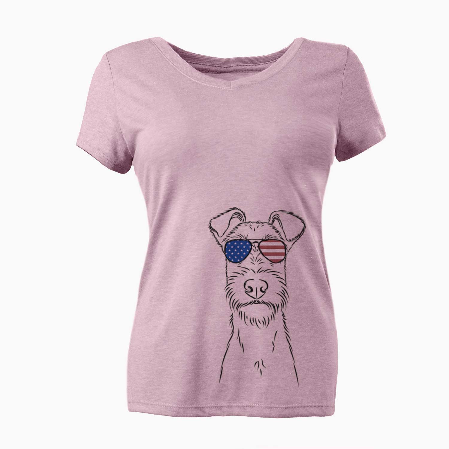 USA Connor the Irish Terrier - Women's Perfect V-neck Shirt