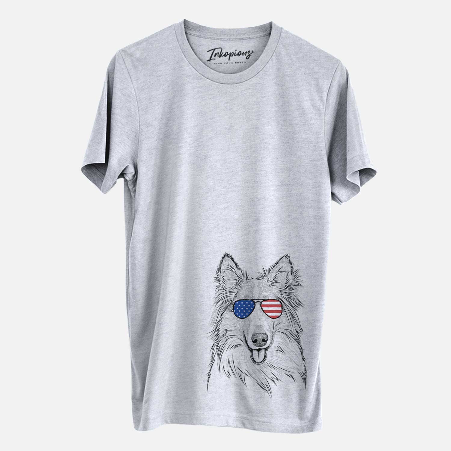USA Conrad the Rough Collie - Unisex Crewneck