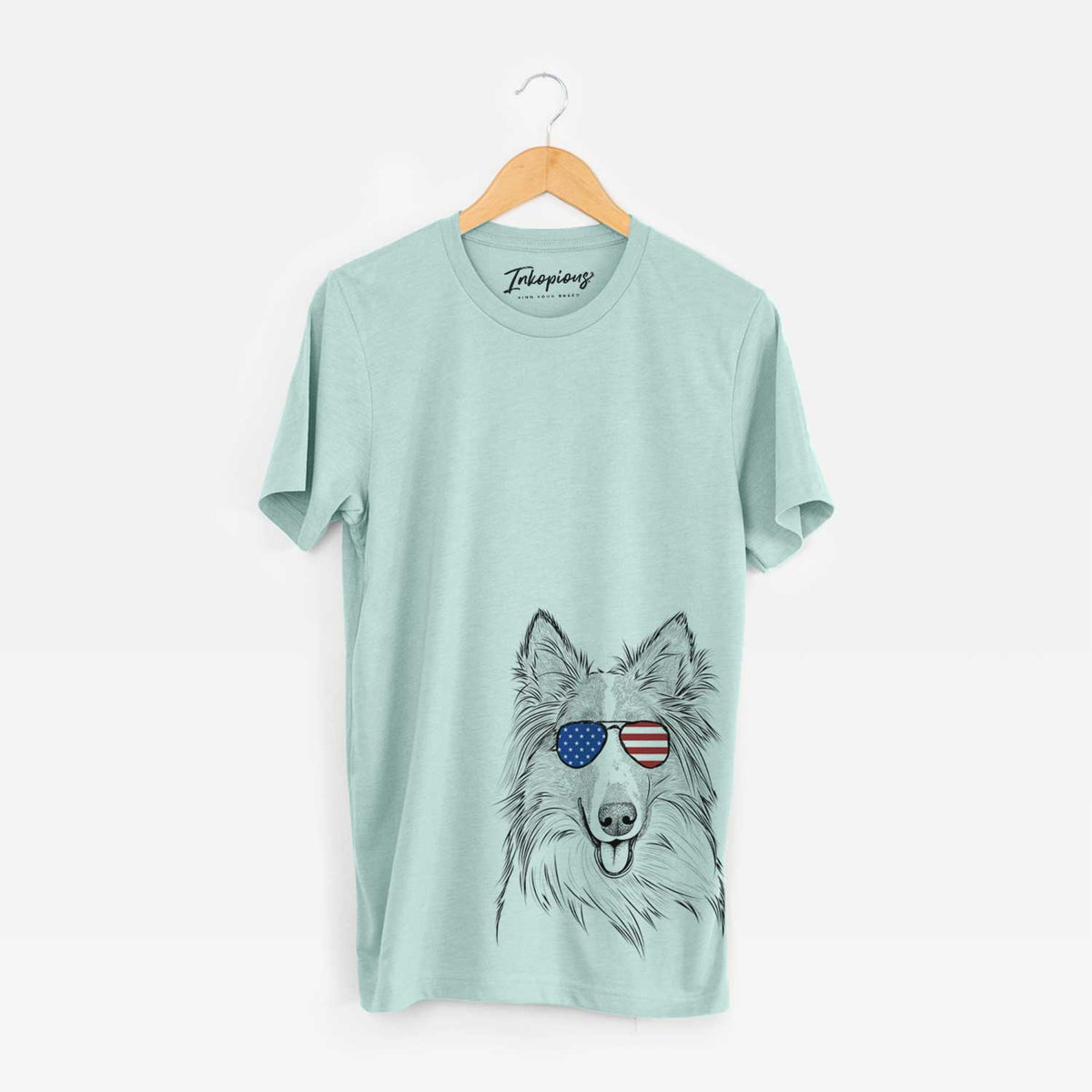 USA Conrad the Rough Collie - Unisex Crewneck