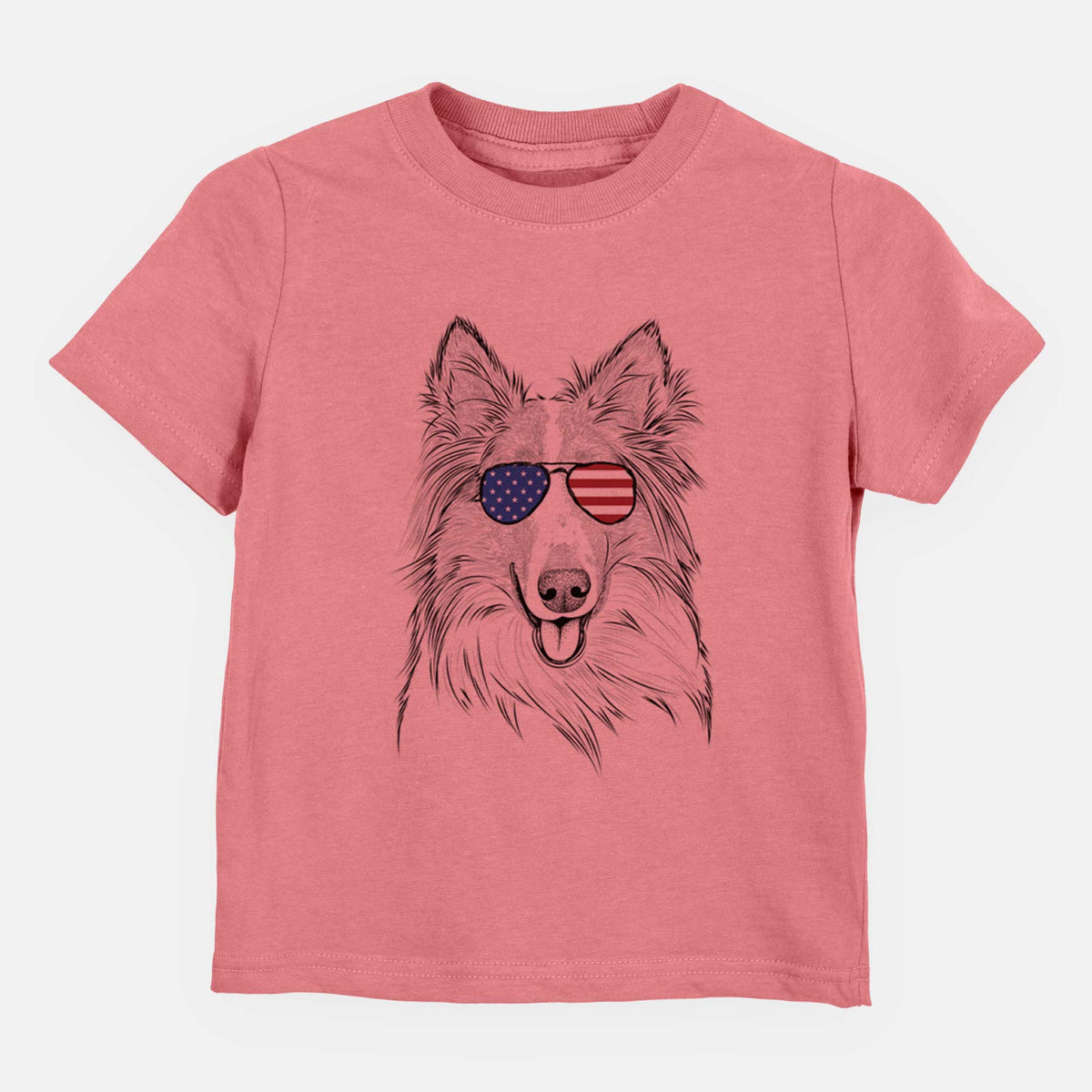 USA Conrad the Rough Collie - Kids/Youth/Toddler Shirt