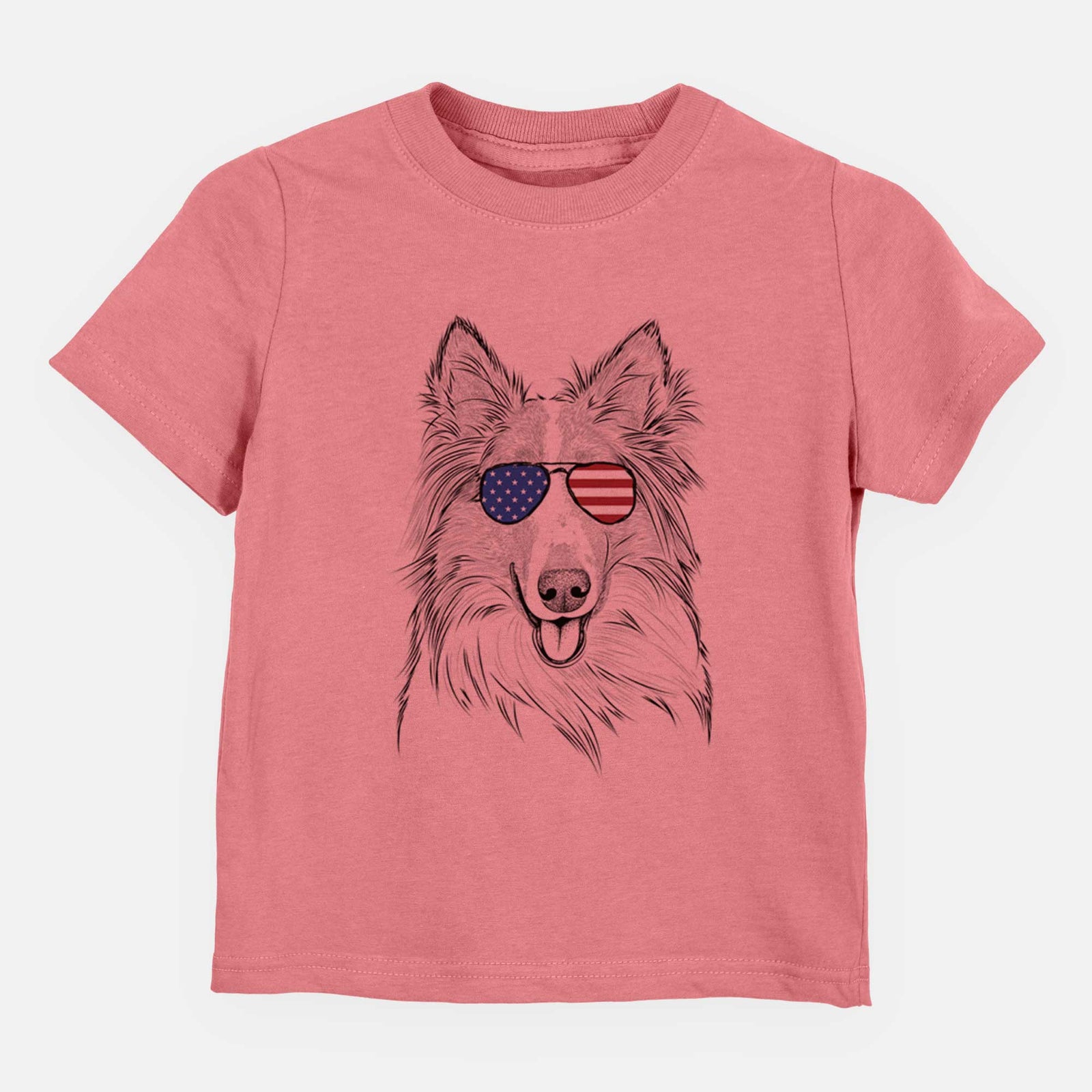 USA Conrad the Rough Collie - Kids/Youth/Toddler Shirt