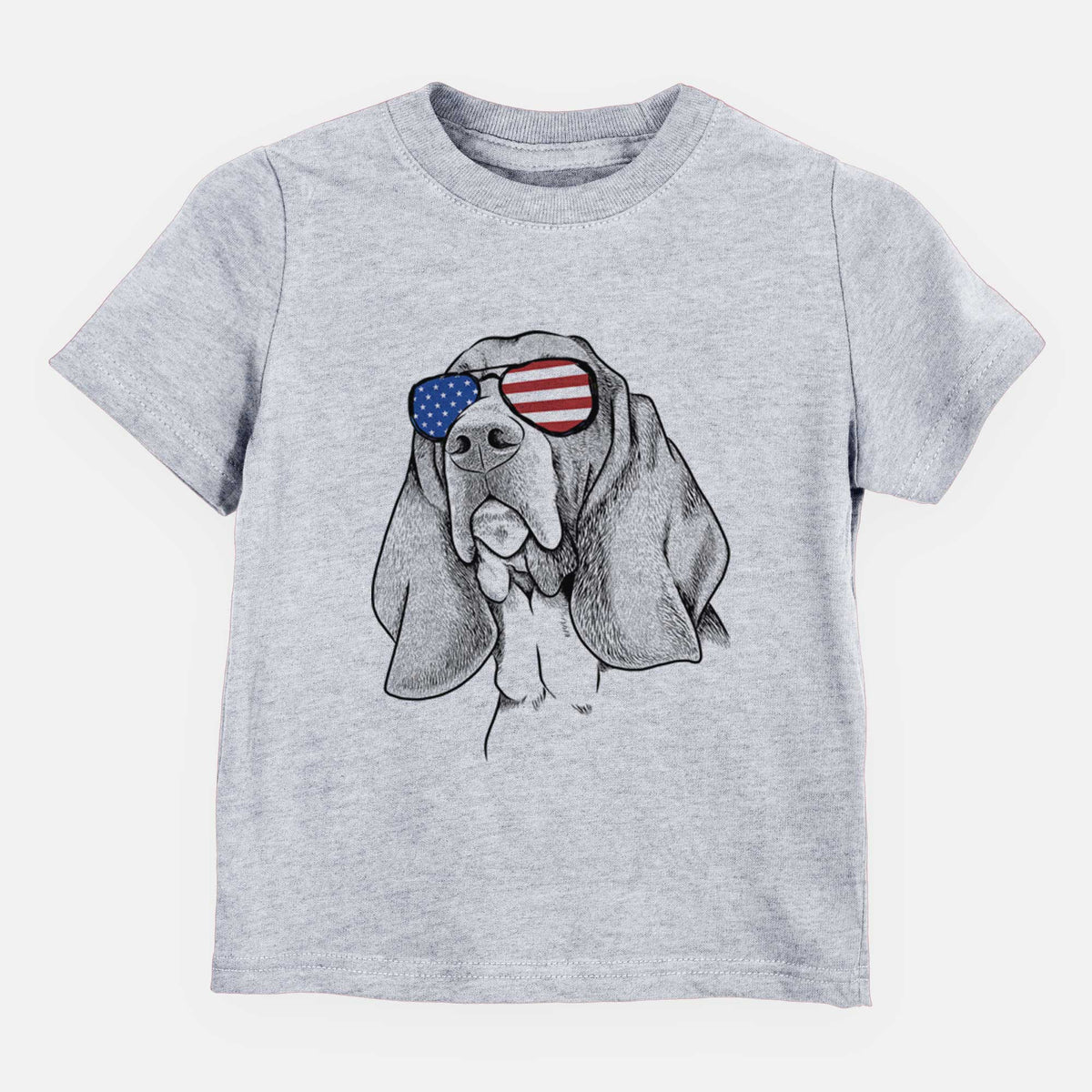 USA Cooper the Basset Hound - Kids/Youth/Toddler Shirt