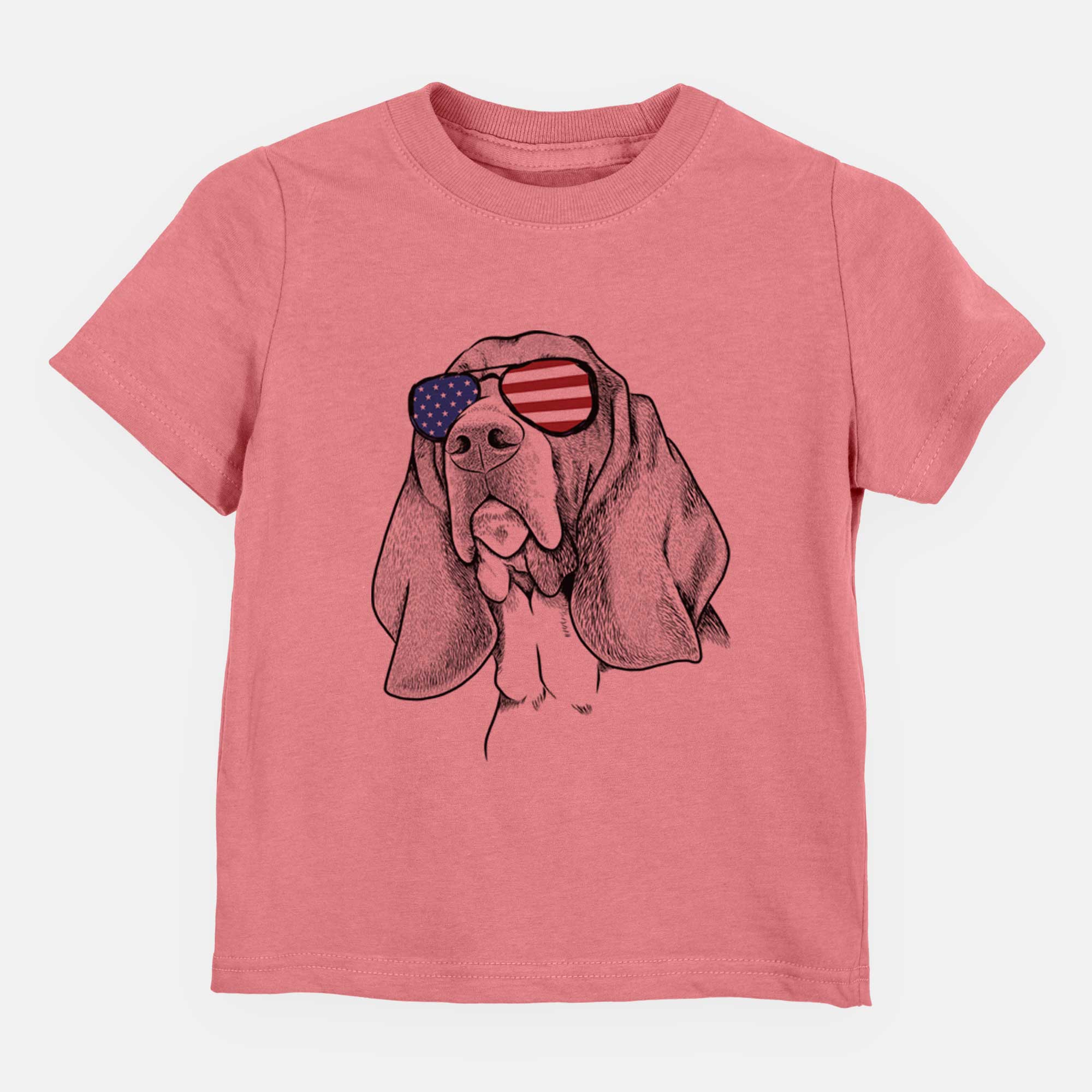 USA Cooper the Basset Hound - Kids/Youth/Toddler Shirt