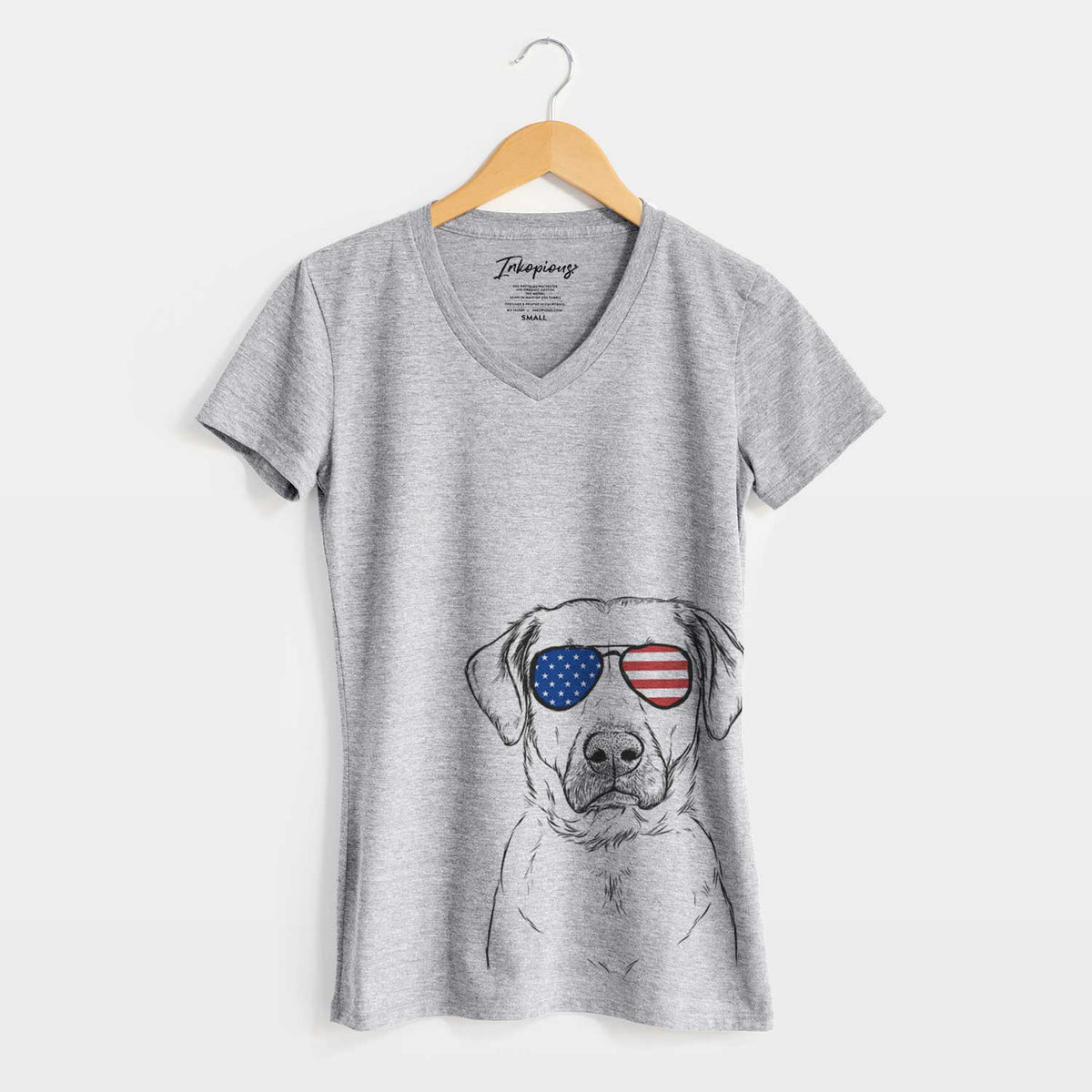 USA Cooper Griffin the Mixed Breed - Women's Perfect V-neck Shirt