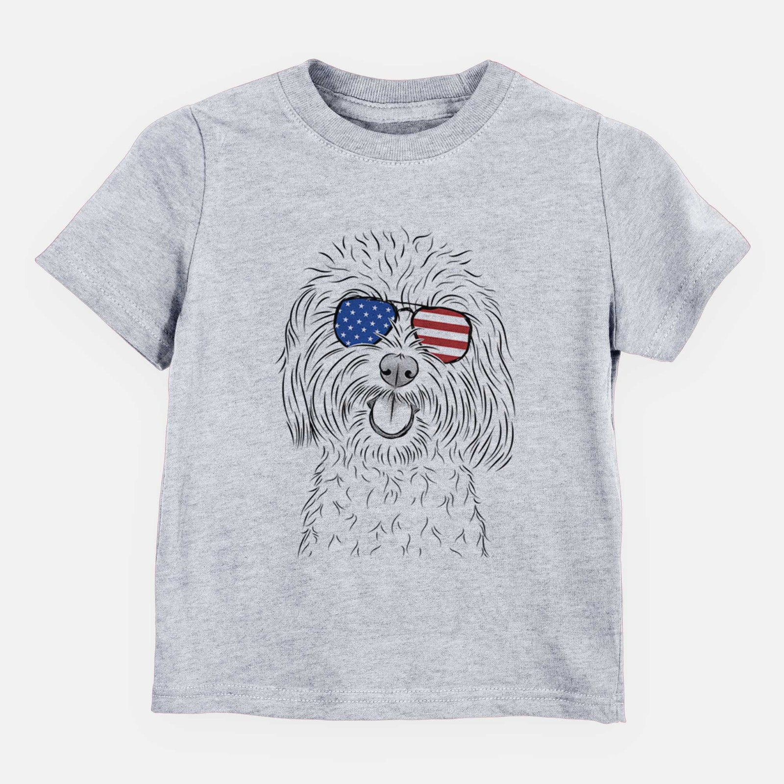 USA Cuddles the Coton de Tulear - Kids/Youth/Toddler Shirt