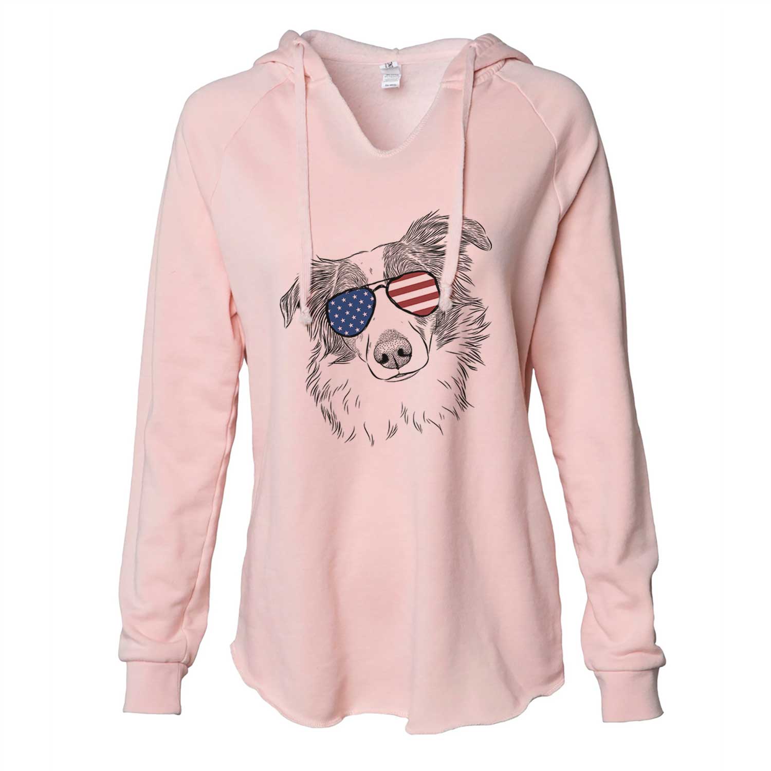 USA Cyclone the Australian Shepherd - Cali Wave Hooded Sweatshirt