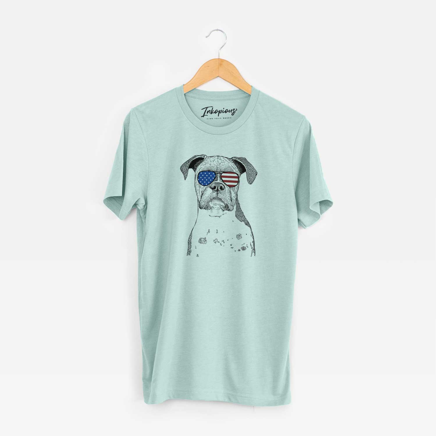 USA Daisy the Boxer - Unisex Crewneck