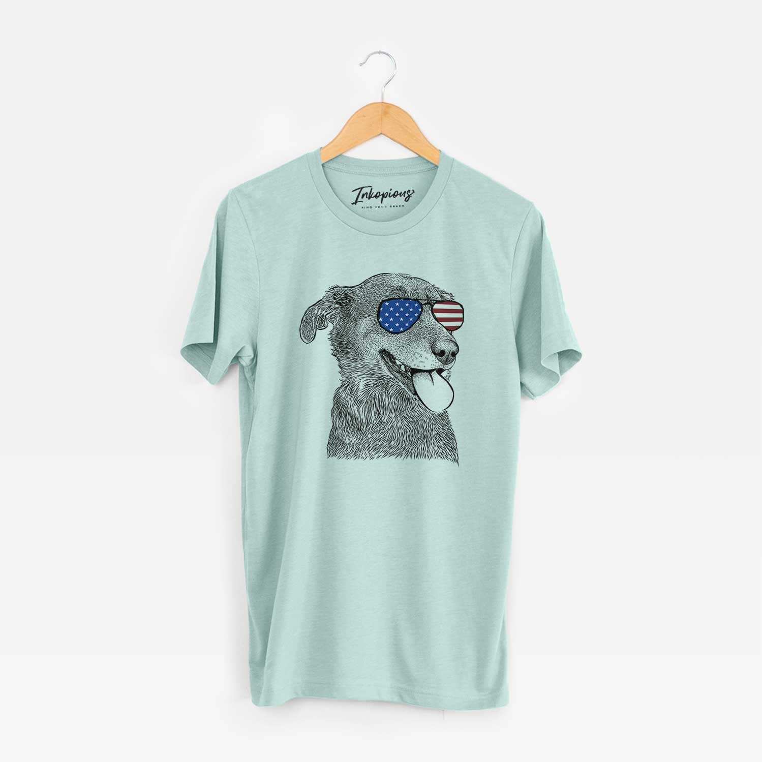 USA Daisy the Australian Shepherd Mix - Unisex Crewneck