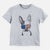 USA Daisy the Boston Terrier - Kids/Youth/Toddler Shirt