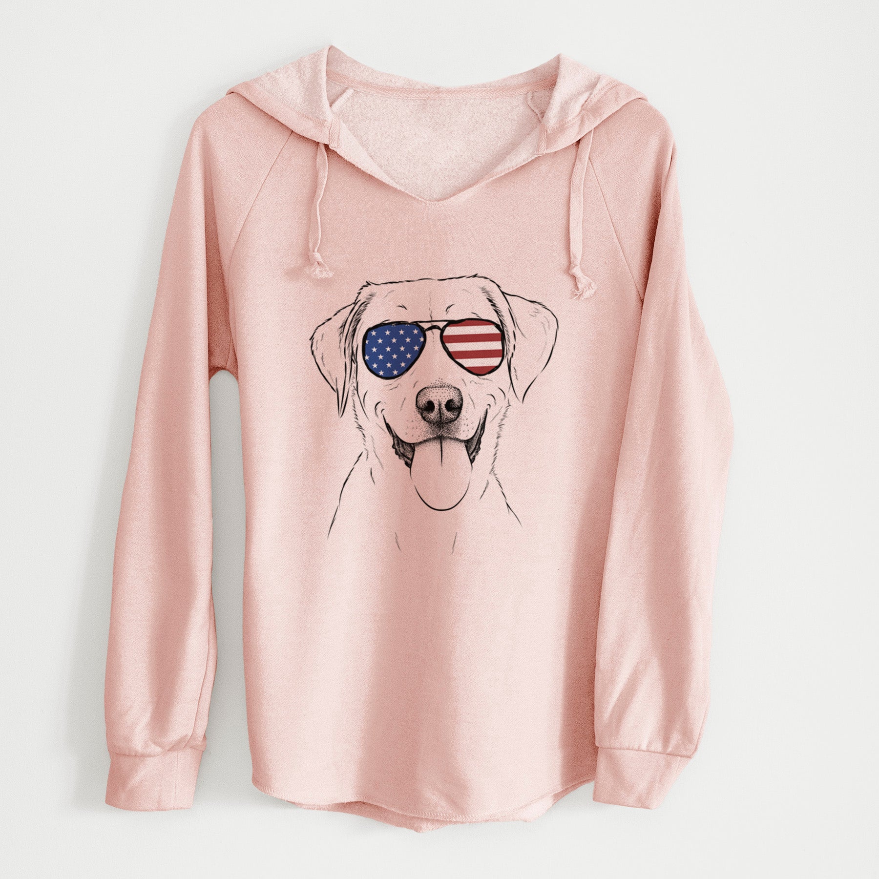 USA Daisy the Labrador Retriever - Cali Wave Hooded Sweatshirt