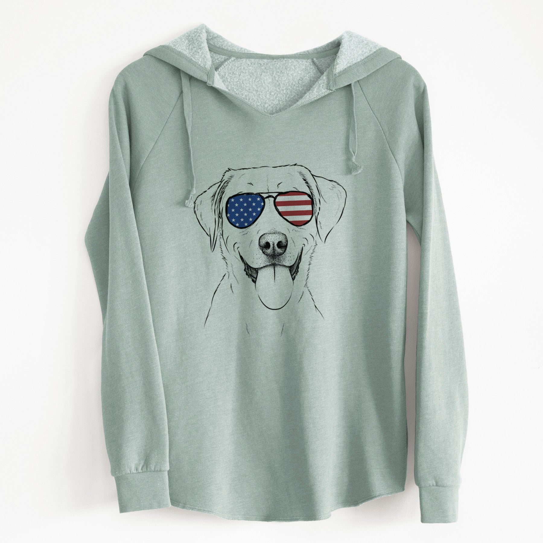 USA Daisy the Labrador Retriever - Cali Wave Hooded Sweatshirt