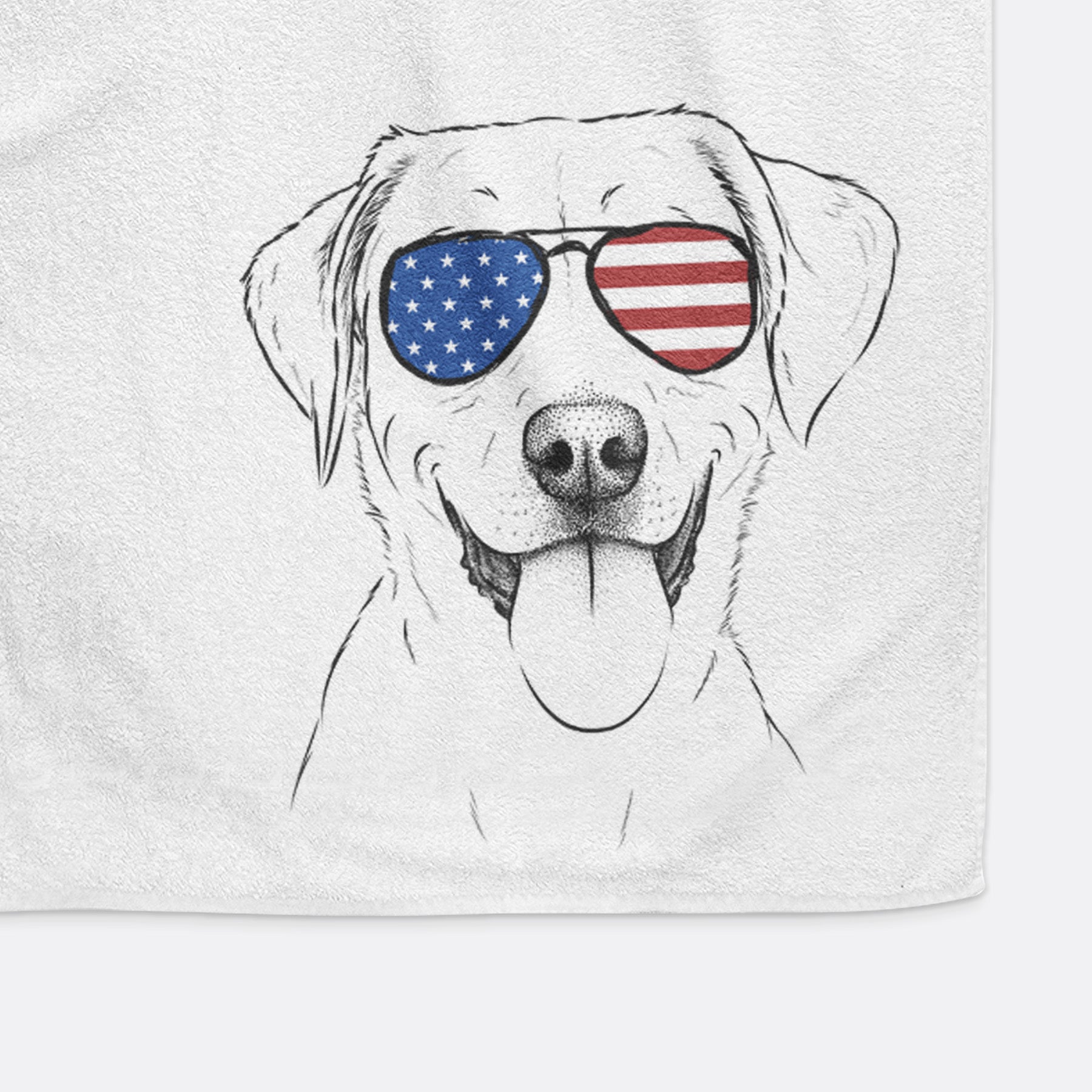 Daisy the Labrador Retriever Decorative Hand Towel