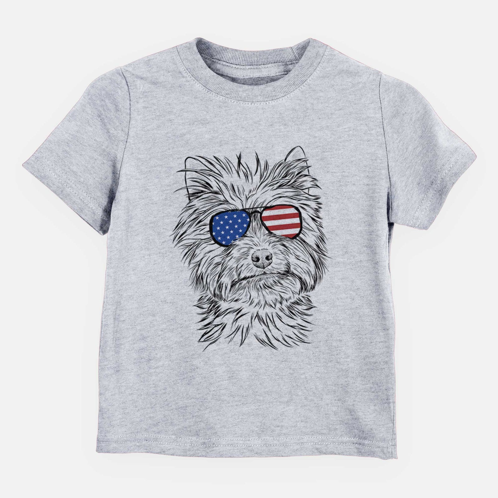 USA Dakota the Yorkshire Terrier - Kids/Youth/Toddler Shirt