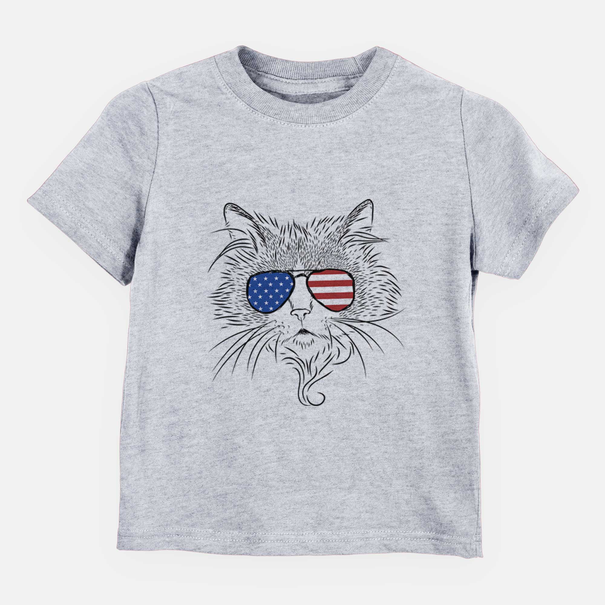 USA Daniel the Ragdoll Cat - Kids/Youth/Toddler Shirt