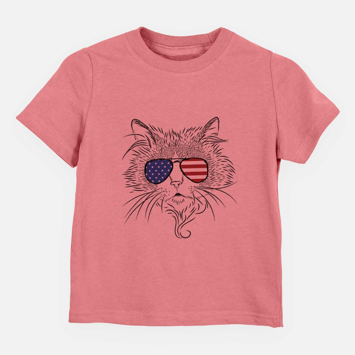 USA Daniel the Ragdoll Cat - Kids/Youth/Toddler Shirt