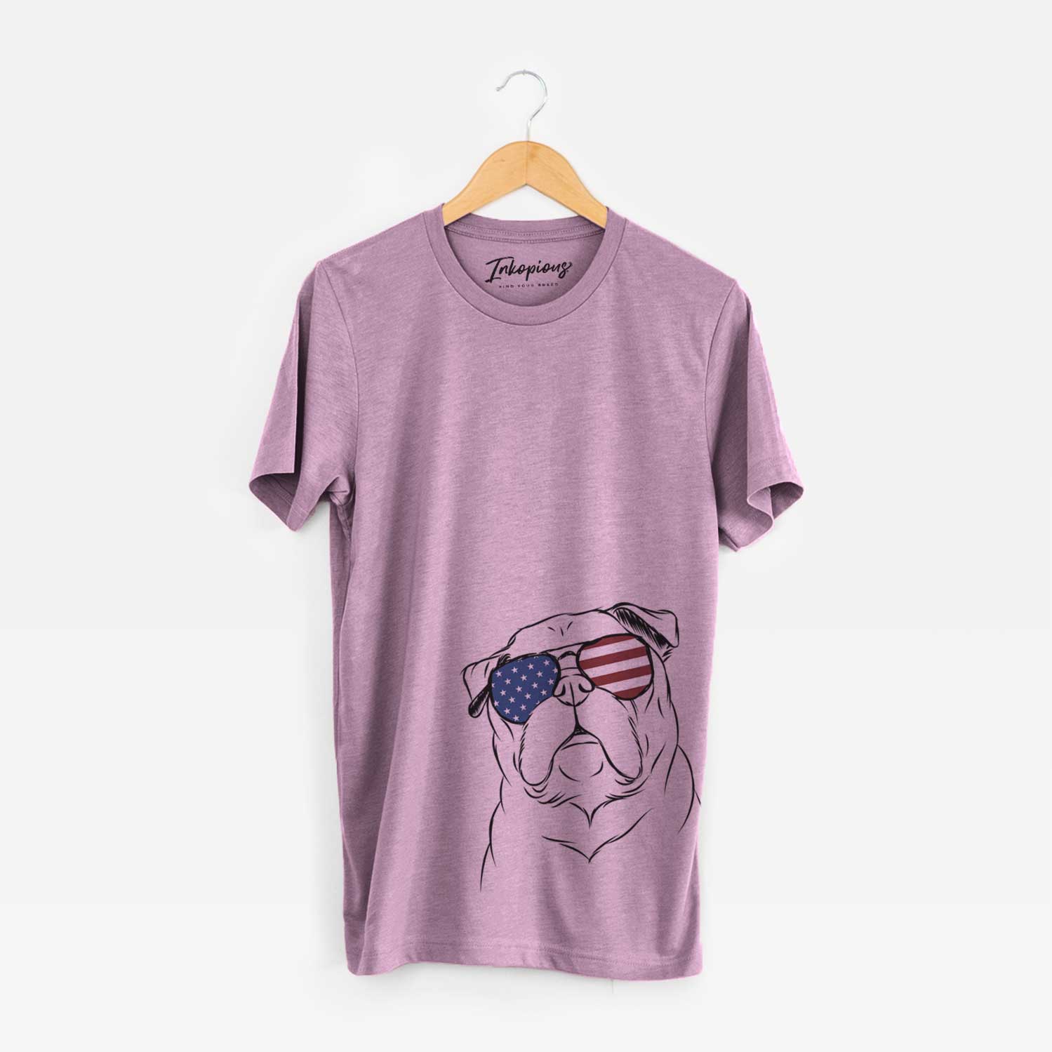 USA Darling Chloe the Pug - Unisex Crewneck