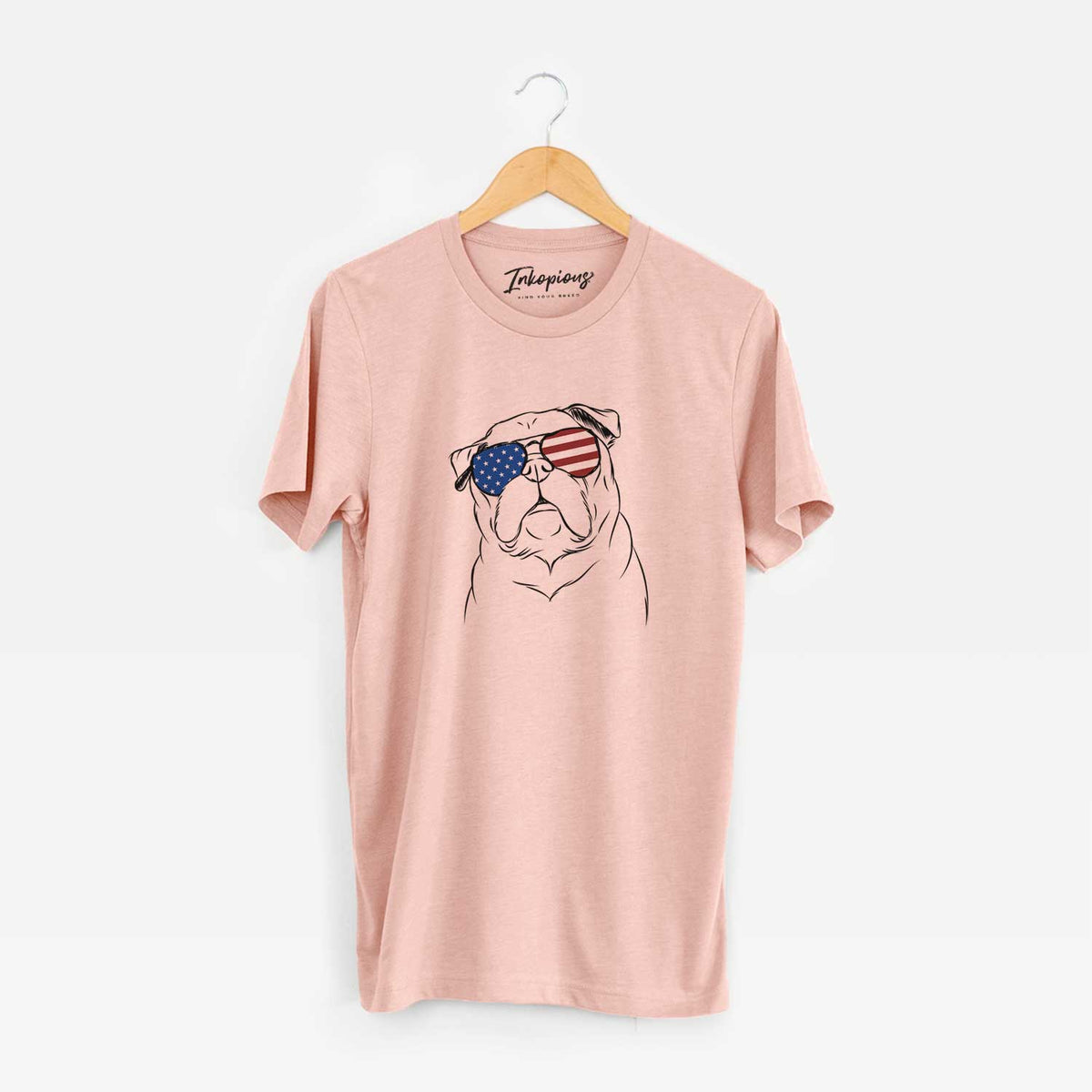 USA Darling Chloe the Pug - Unisex Crewneck