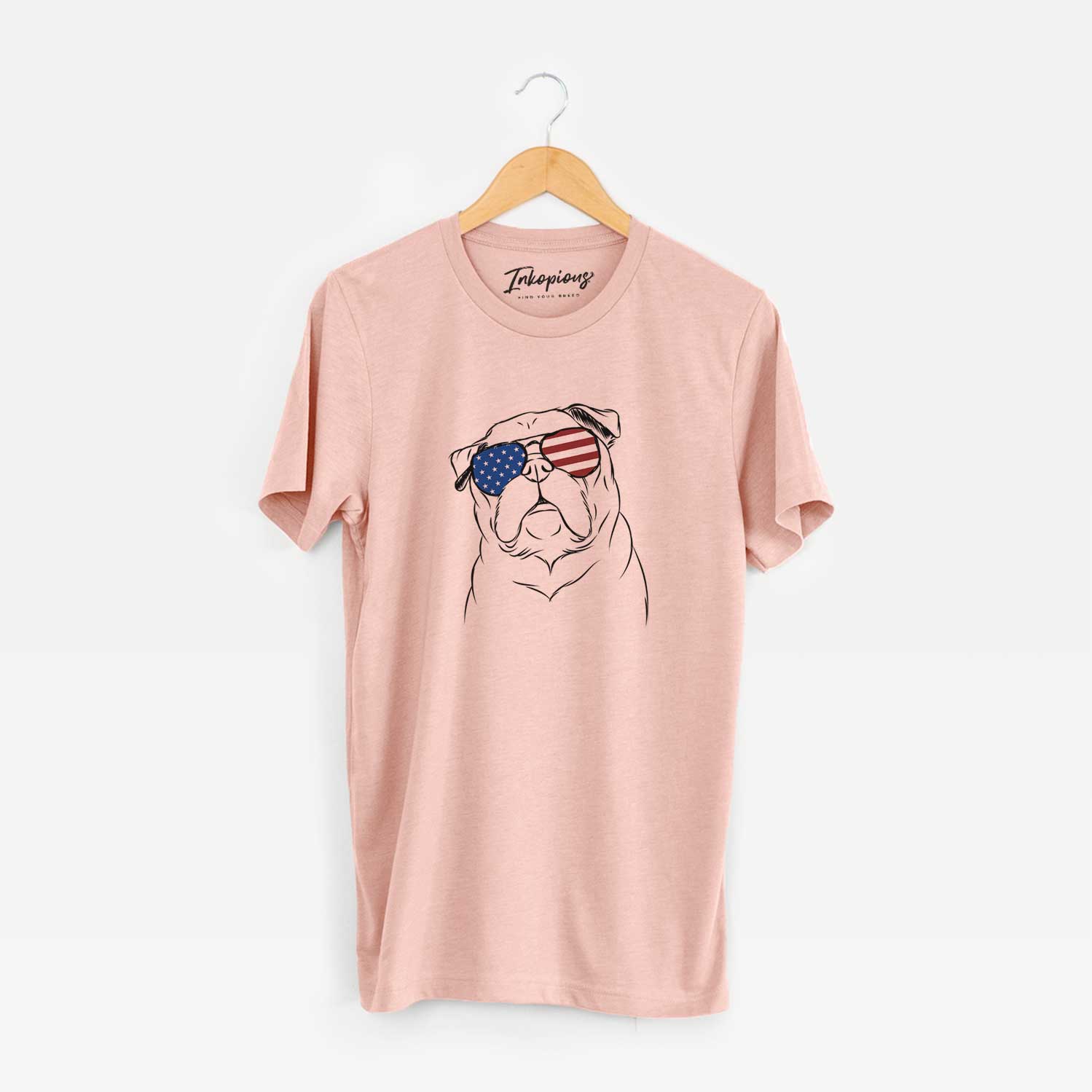 USA Darling Chloe the Pug - Unisex Crewneck