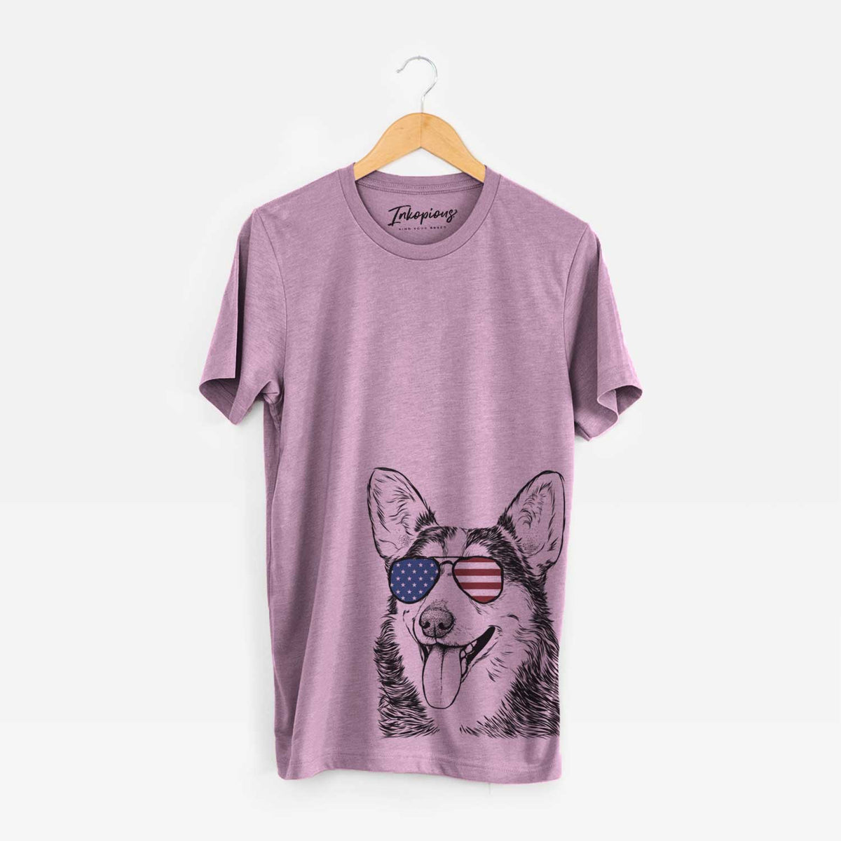 USA Darma the Corgi - Unisex Crewneck