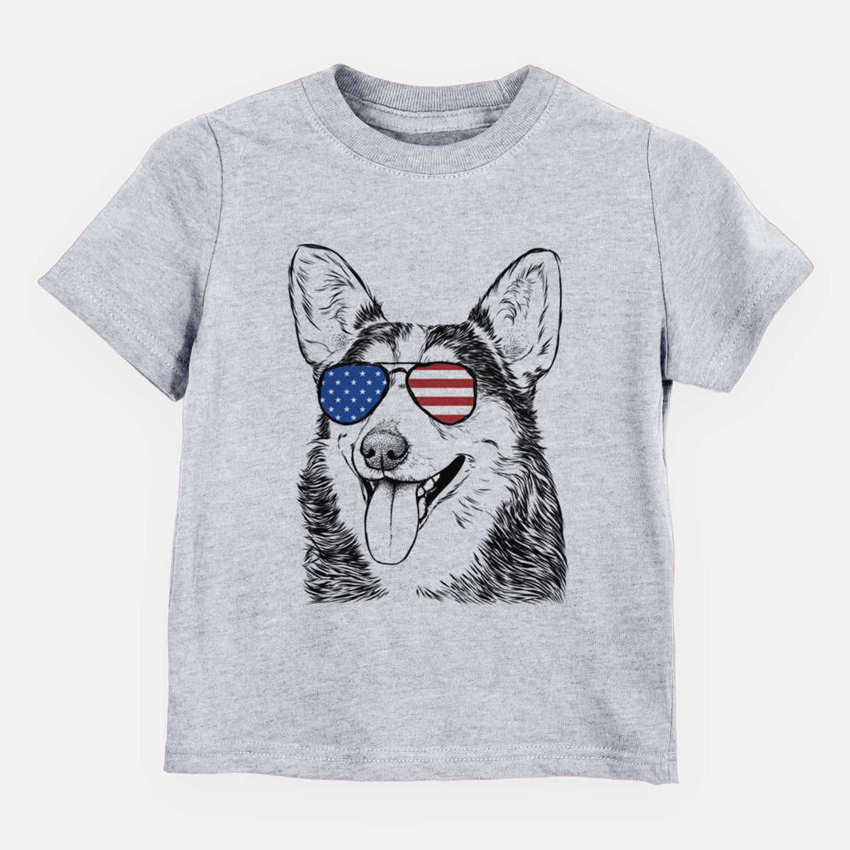USA Darma the Corgi - Kids/Youth/Toddler Shirt