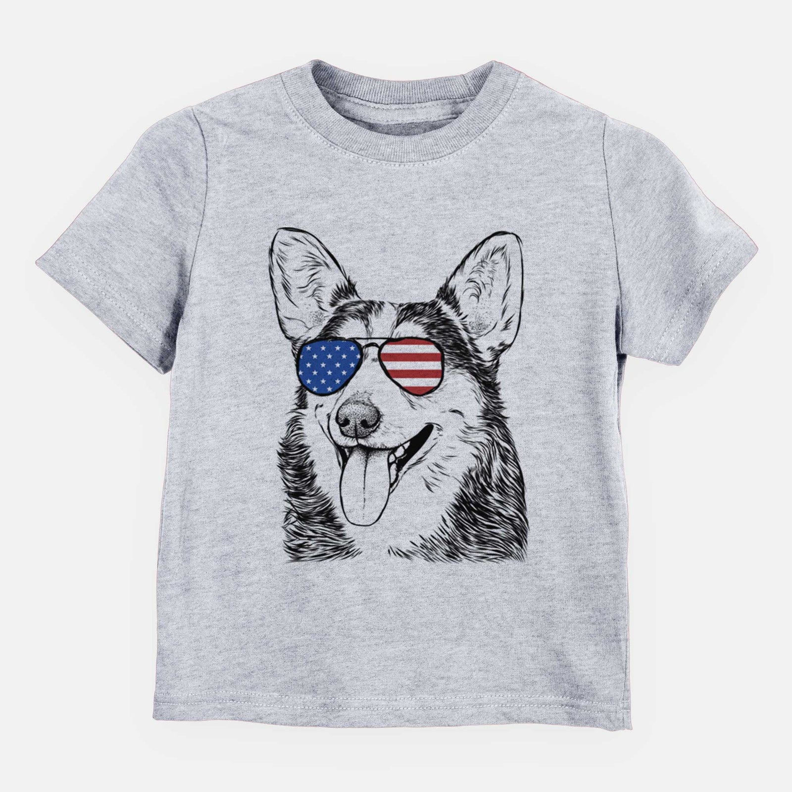 USA Darma the Corgi - Kids/Youth/Toddler Shirt