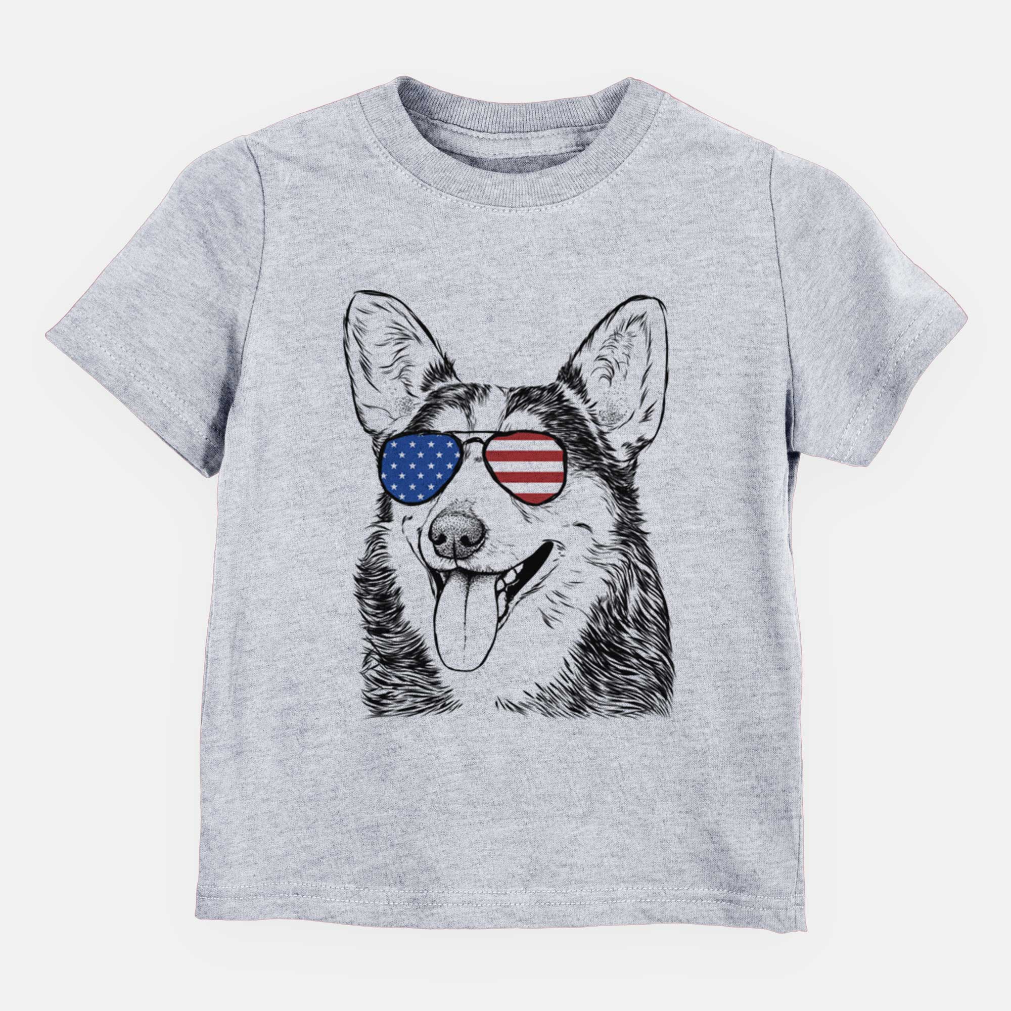 USA Darma the Corgi - Kids/Youth/Toddler Shirt