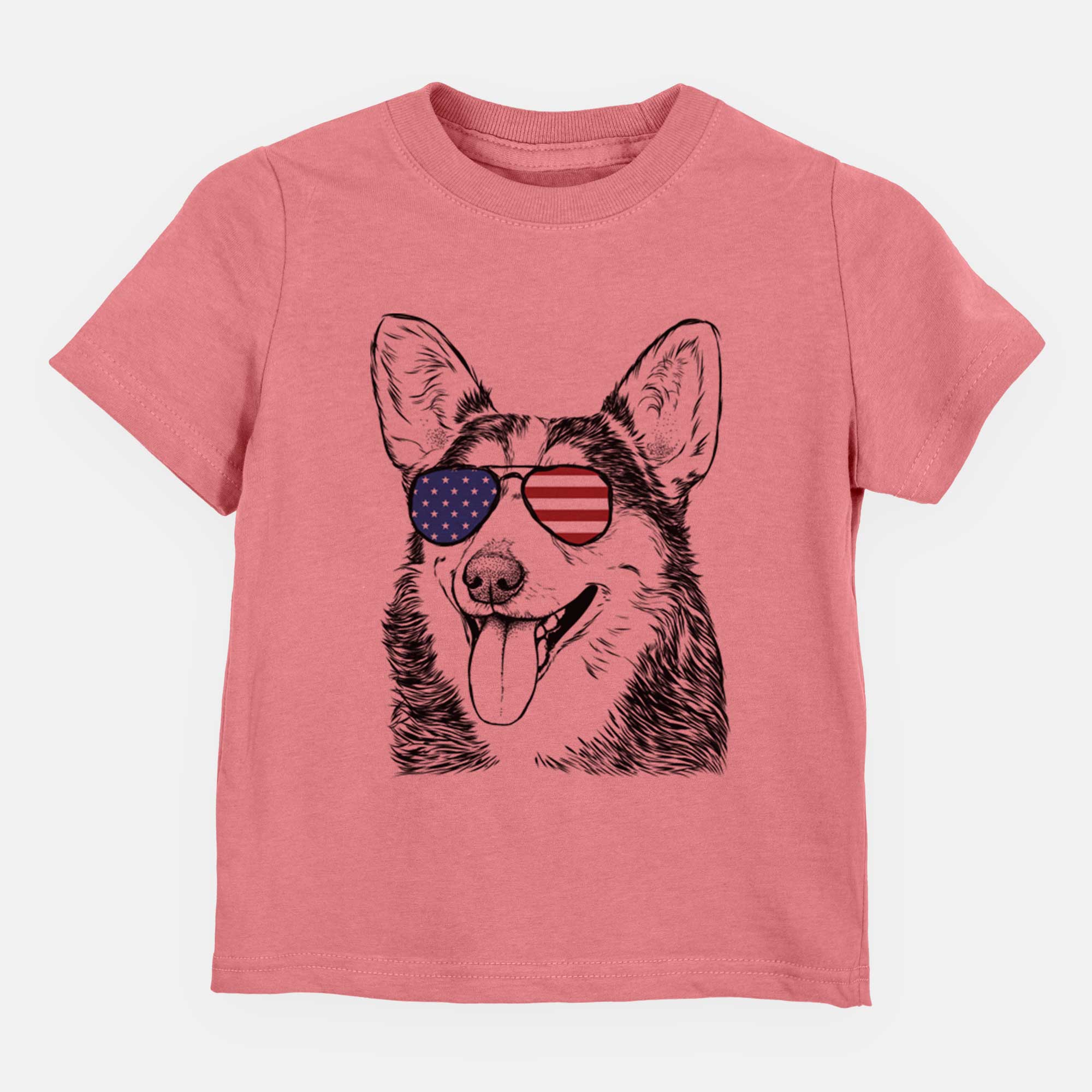 USA Darma the Corgi - Kids/Youth/Toddler Shirt