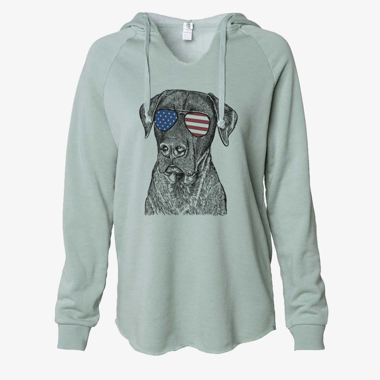 USA David the Boxador - Cali Wave Hooded Sweatshirt