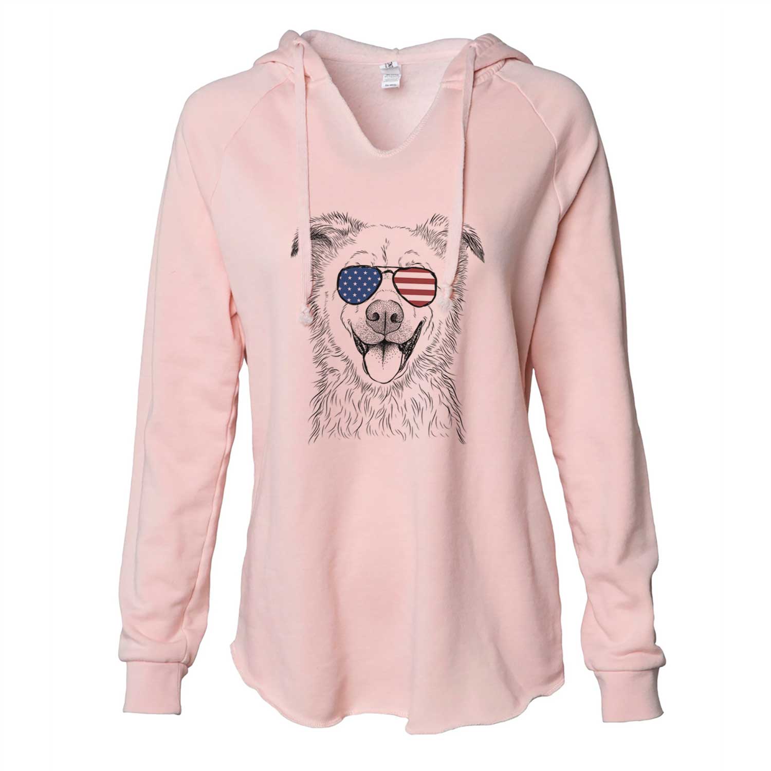 USA Dawson the Mixed Breed - Cali Wave Hooded Sweatshirt