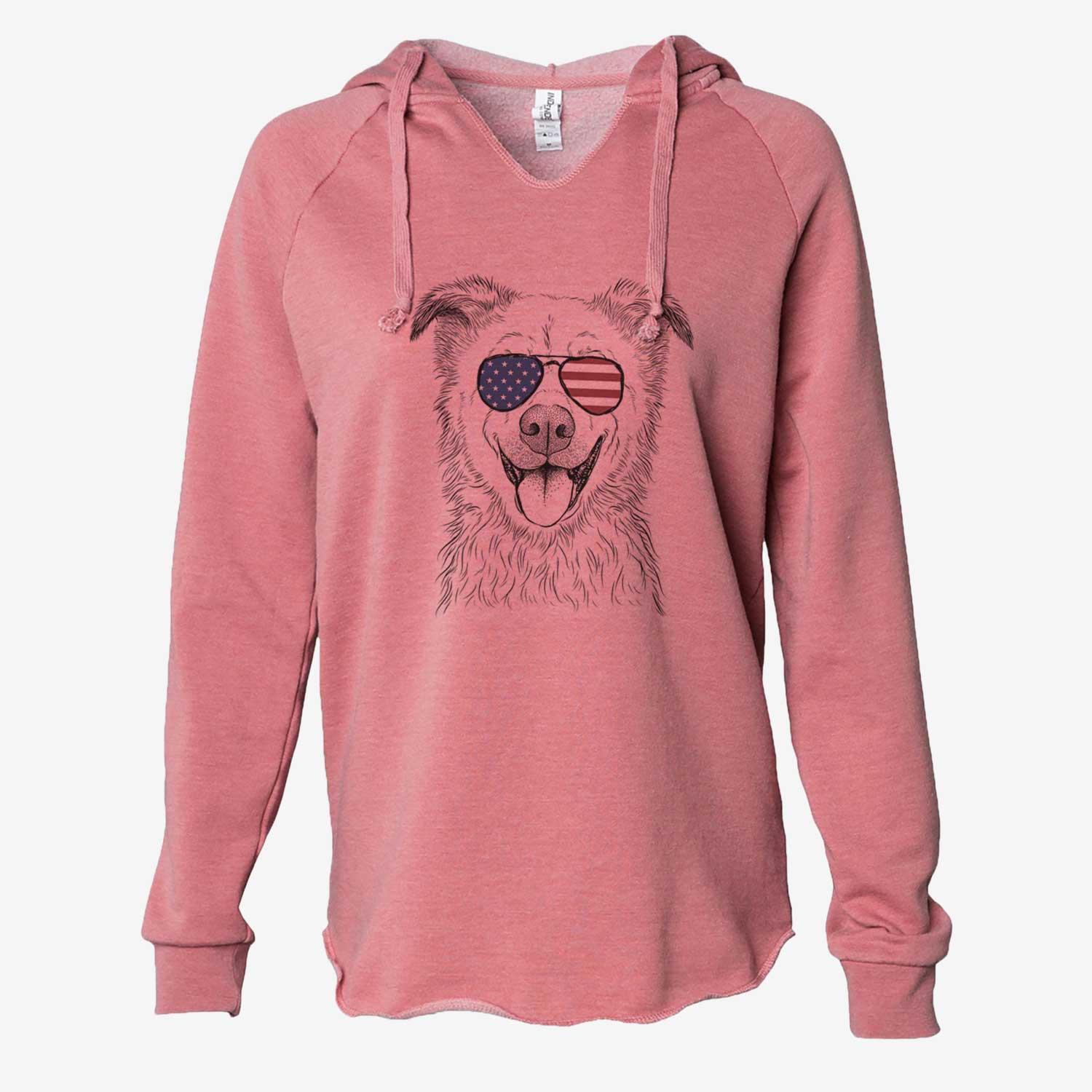 USA Dawson the Mixed Breed - Cali Wave Hooded Sweatshirt