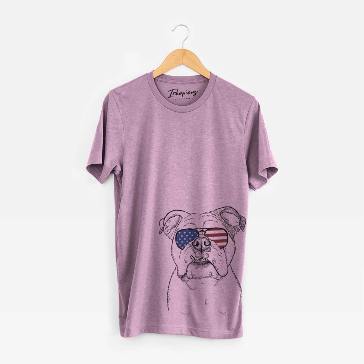 USA Dazy the English Bulldog - Unisex Crewneck