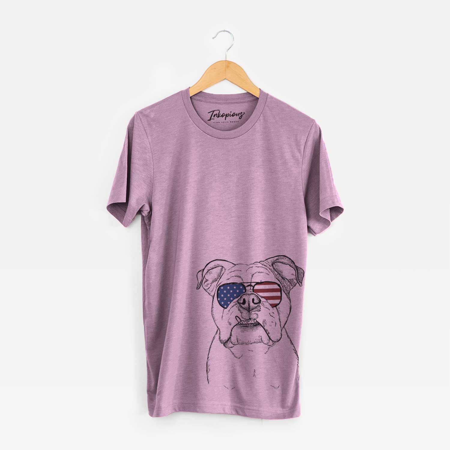 USA Dazy the English Bulldog - Unisex Crewneck