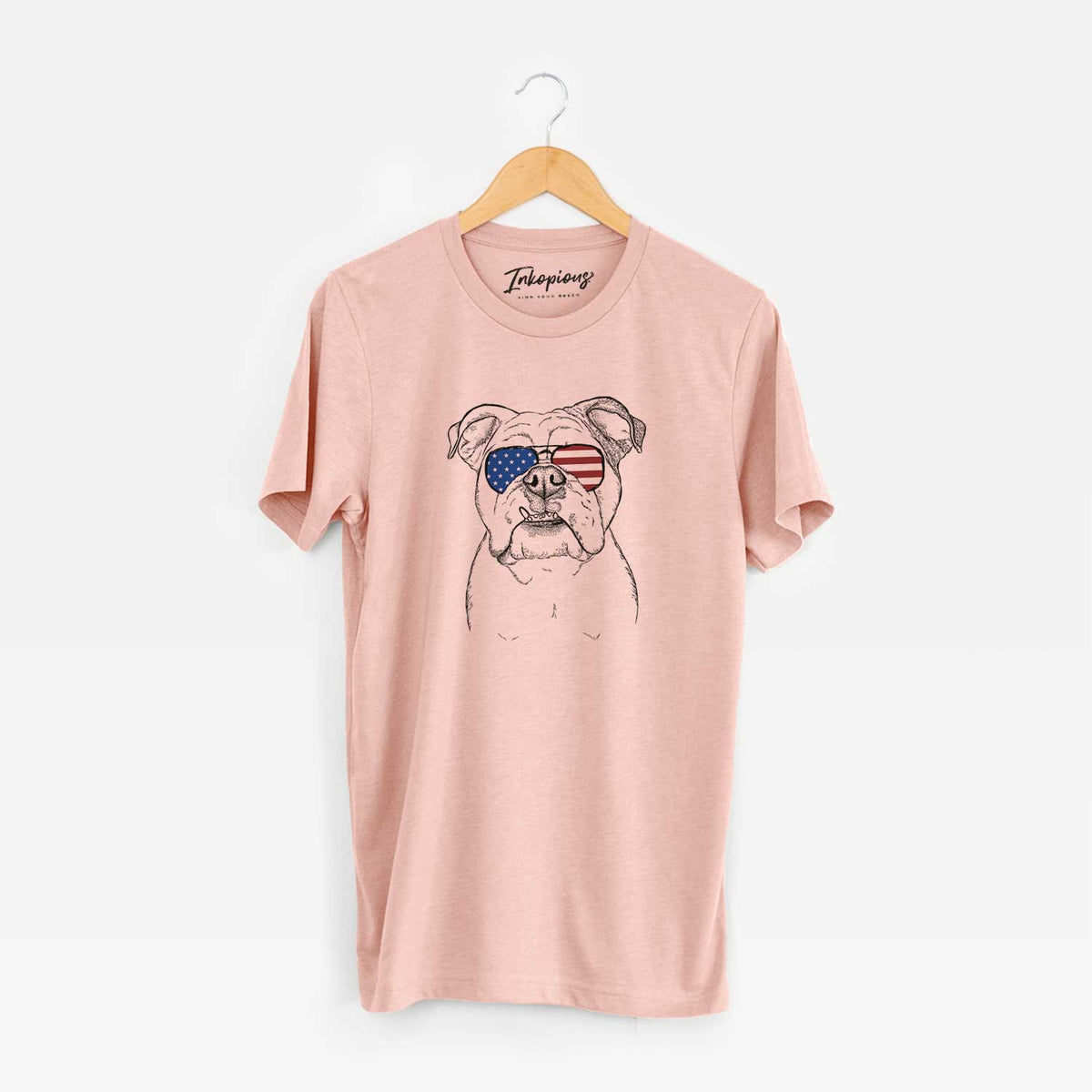 USA Dazy the English Bulldog - Unisex Crewneck