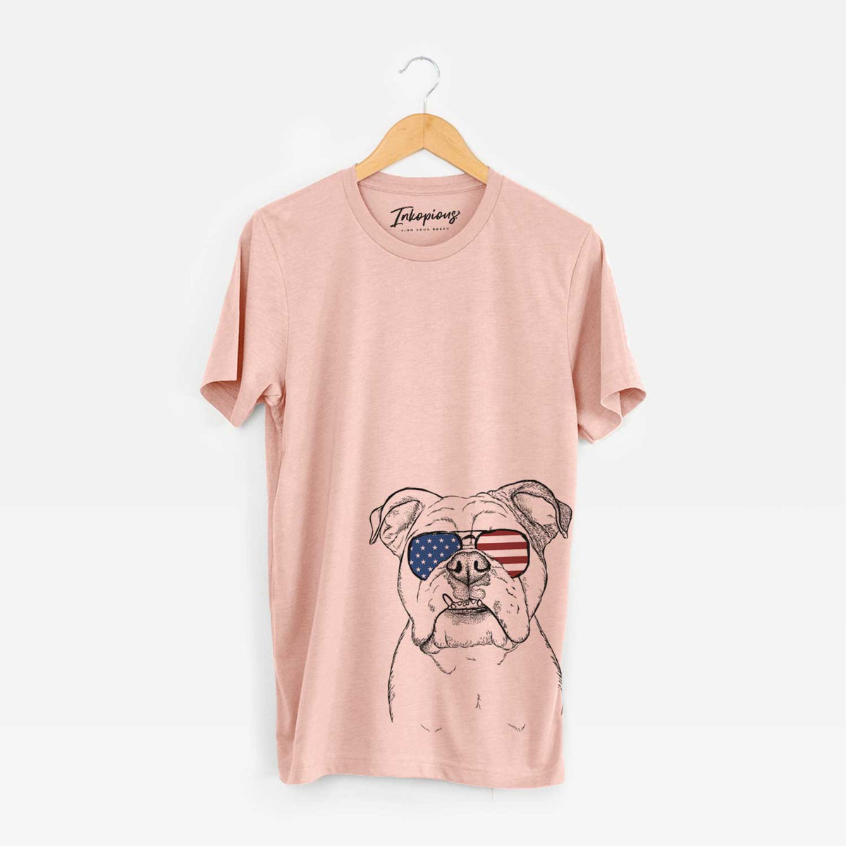 USA Dazy the English Bulldog - Unisex Crewneck