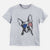 USA Dee Dee the Boston Terrier - Kids/Youth/Toddler Shirt