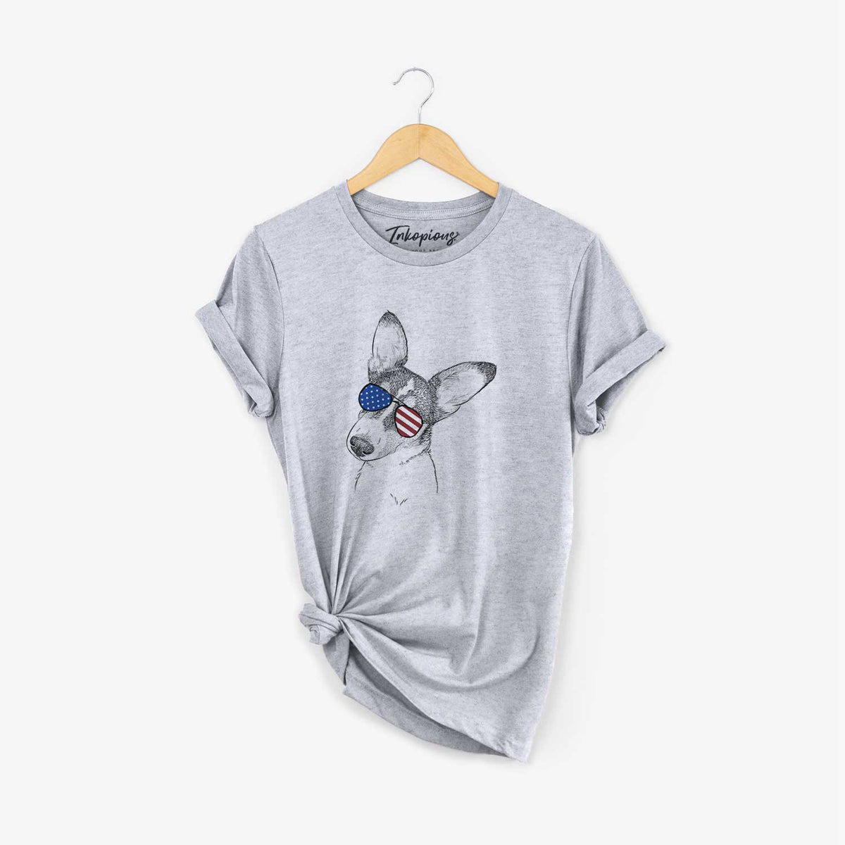 USA Dexter the Corgi - Unisex Crewneck